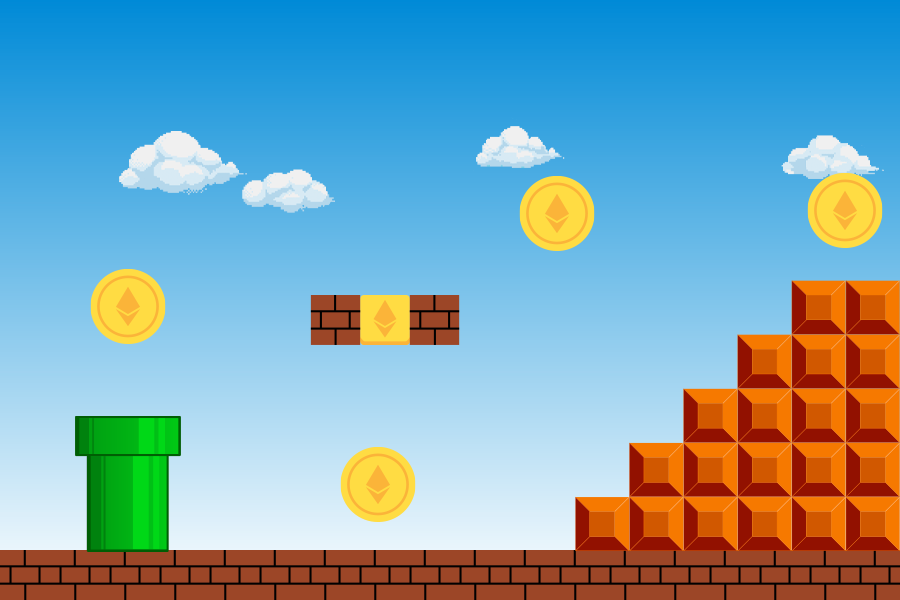 Play to Earn Blockchain Games Image