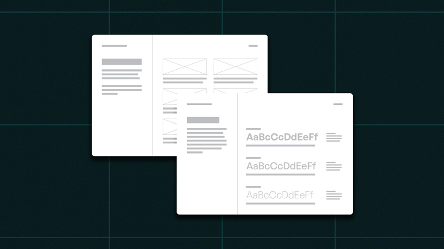 Brand asset design process