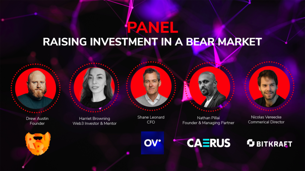 graphic showing the five speakers of the bear market talk